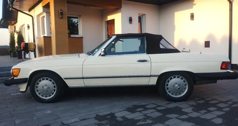 samochody osobowe Mercedes-Benz SL cena 72000 przebieg: 145000, rok produkcji 1986 z Lublin